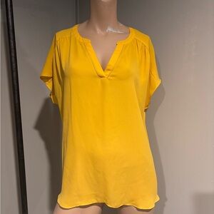 Banana Republic Yellow Blouse